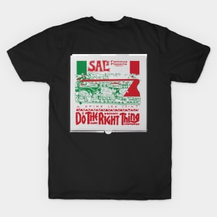 DO THE RIGHT THING / Sal's / ORIGINAL PIZZA BOX T-Shirt